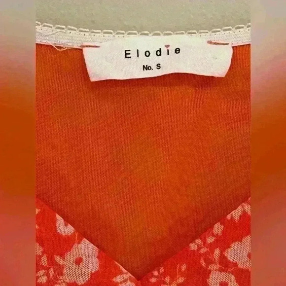 ELODIE Women's Mesh Short Sleeve Bodysuit Cross Front Fitted Top S - Picture 7 of 12